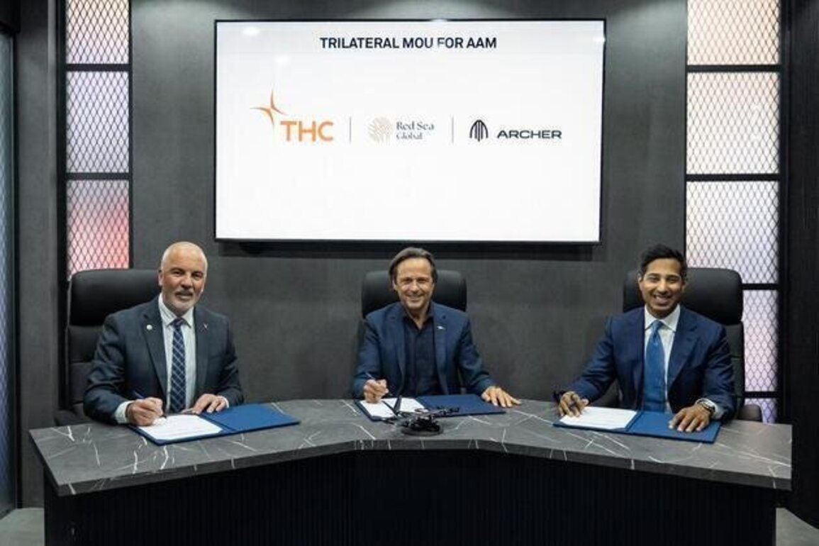 Dubai Airshow witnesses tripartite agreement to launch eVTOL air mobility in Saudi Arabia