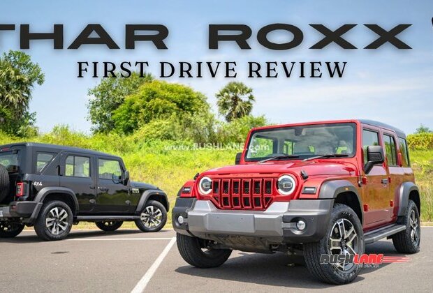 Mahindra Thar Roxx First Drive Review - Impressive, But-