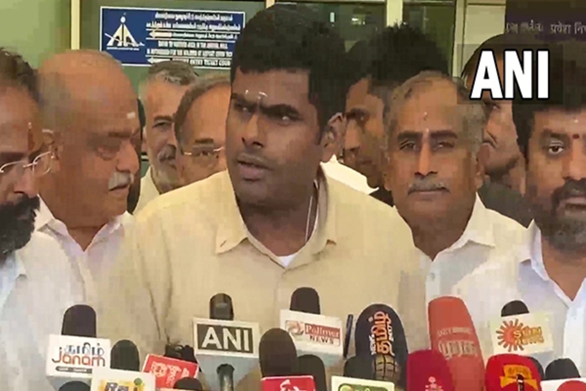"I am not in BJP state leadership race," says Tamil Nadu BJP chief K Annamalai