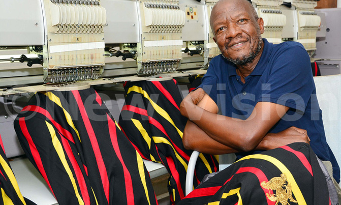 Kasumba, the designer of VP Ssekandi's coat of many colours Kasumba, the designer of VP Ssekandi's coat of many colours