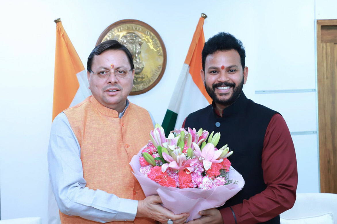 Uttarakhand CM Dhami meets Union Civil Aviation Minister Naidu to enhance air connectivity