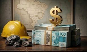Dinheiro notas Financiamento Impostos tributação mineração