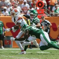 Jets LB Quincy Williams (shoulder) injured vs. Bucs