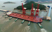  Porto de Shulanghu na China/Divulgação.
