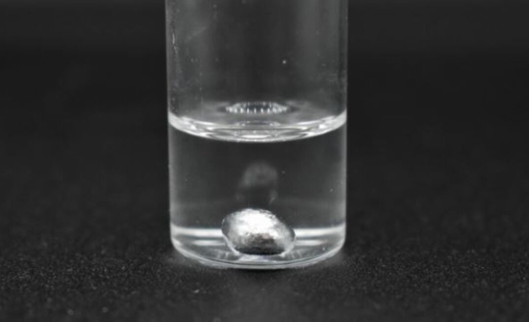 Extracted gallium