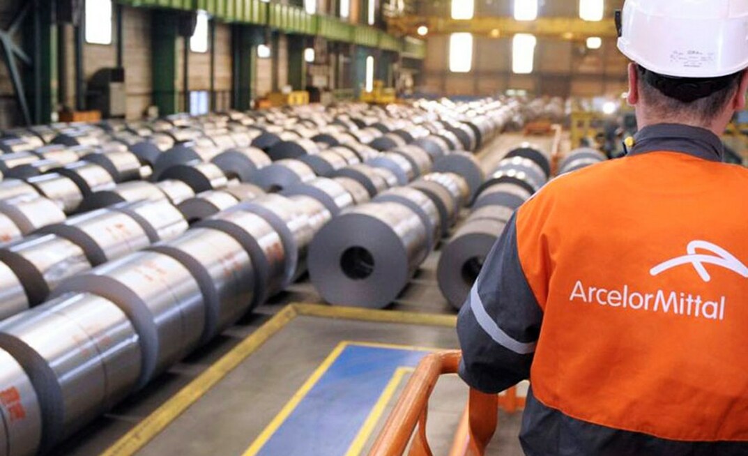 Produção de aço da ArcelorMittal