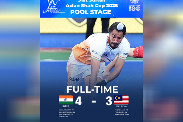 India clinch narrow 4-3 win against hosts Malaysia at Sultan Azlan Shah Cup