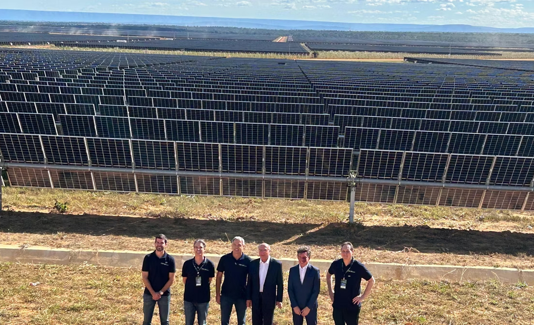 Parque solar de Arinos, da Gerdau