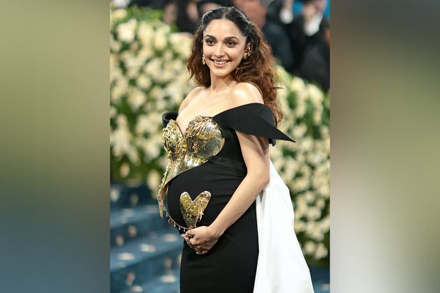 Mom-to-be Kiara Advani flaunts her baby bump at Met Gala debut, hubby Sidharth Malhotra is all hearts