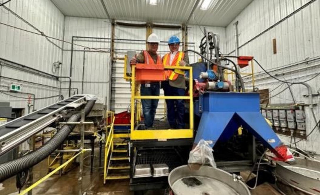 Teste metalúrgico em amostras do projeto de lítio Minas Gerais da Atlas Lithium/Divulgação