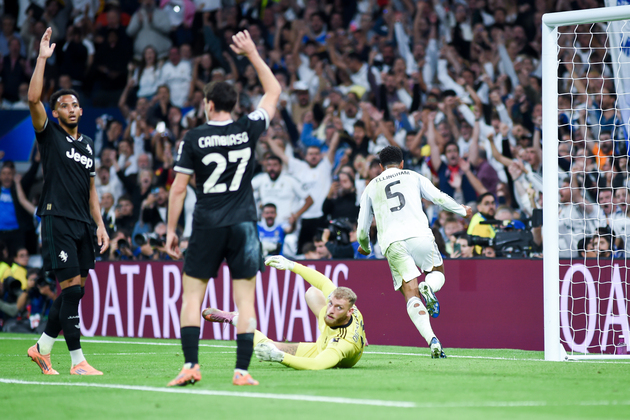 (SP)SPAIN-MADRID-FOOTBALL-UEFA CHAMPIONS LEAGUE-REAL MADRID VS JUVENTUS