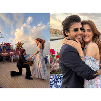 Kriti Sanon's sister Nupur Sanon gets engaged to longtime boyfriend Stebin Ben, check pics