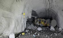 Photograph of the mobile plant and drive taken on September 8 from north of underground drive looking south. 