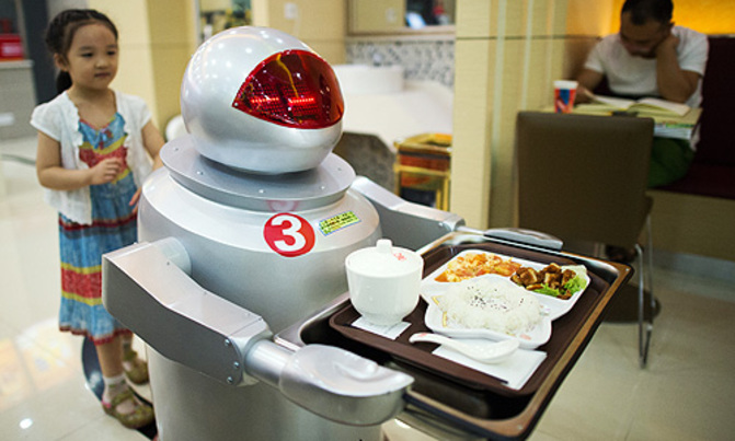 Robo-cook:robot restaurant boots up in China Robo-cook:robot restaurant boots up in China