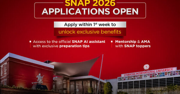 Begin Your M.B.A. Admission Journey: SNAP 2026 Applications Are Now Open - India's News.Net