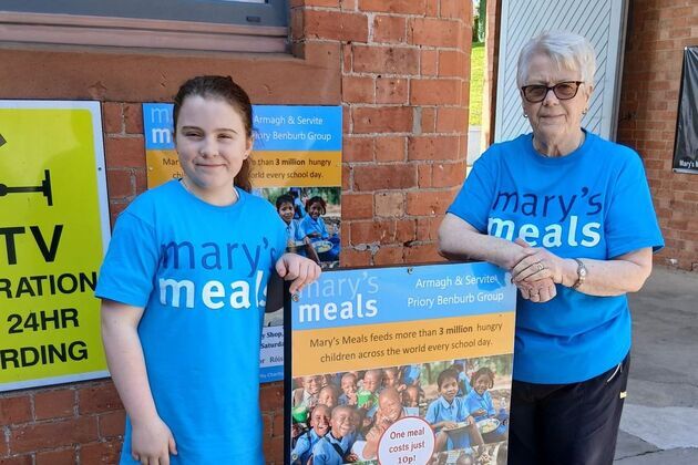 Meet the inspirational Co Tyrone gran and granddaughter duo helping feed hungry children