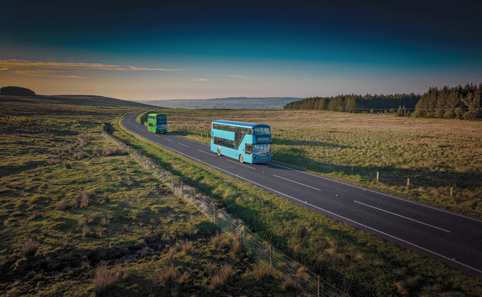 Hydrogen buses | Credit: Hygen 