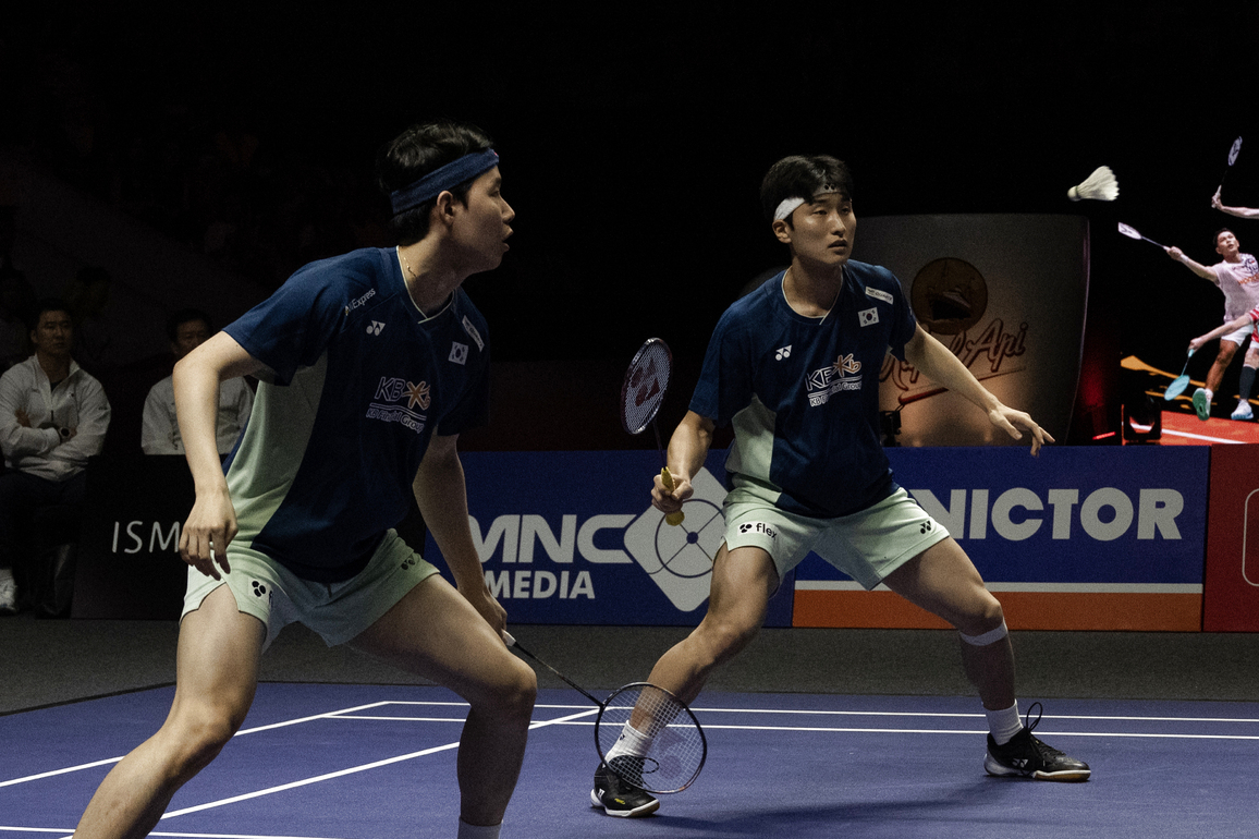 (SP)INDONESIA-JAKARTA-BADMINTON-INDONESIA OPEN-MEN'S DOUBLES-FINAL