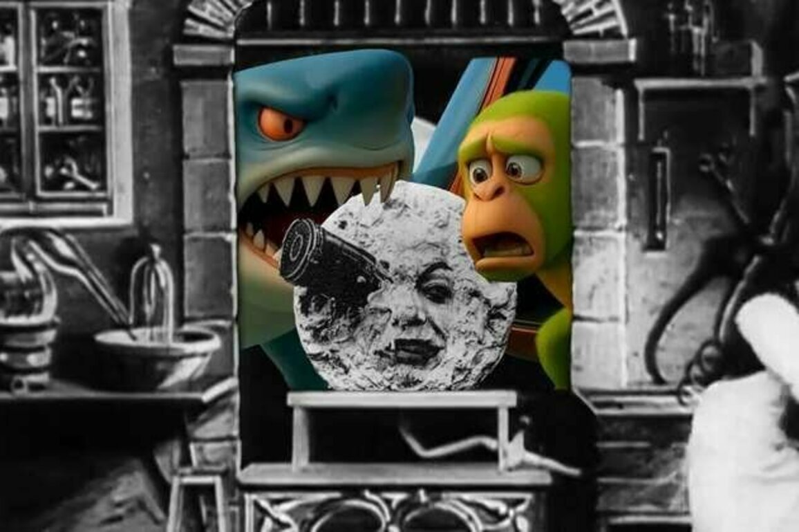 Spectacle, weirdness and novelty: what early cinema tells us about the appeal of 'AI slop'