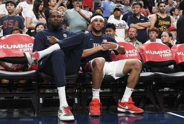 Kevin Durant (calf) misses Team USA practice again