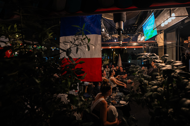(SP)FRANCE-PARIS-FIFA WORLD CUP-FRANCE VS MOROCCO-FANS