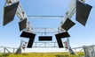 A research facility in Horsham, Victoria, is using in-paddock heaters to replicate extreme heat on crops.