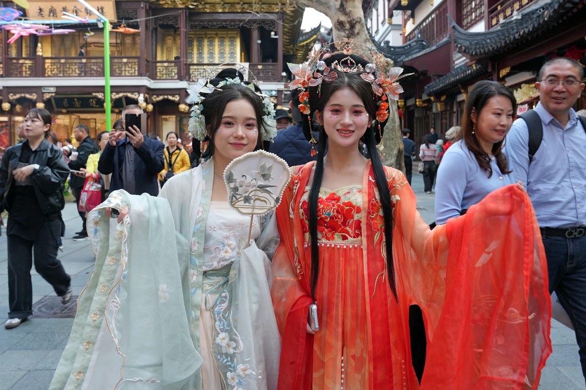 CHINA-SHANGHAI-YUYUAN-SPRING-THEMED FAIR (CN)