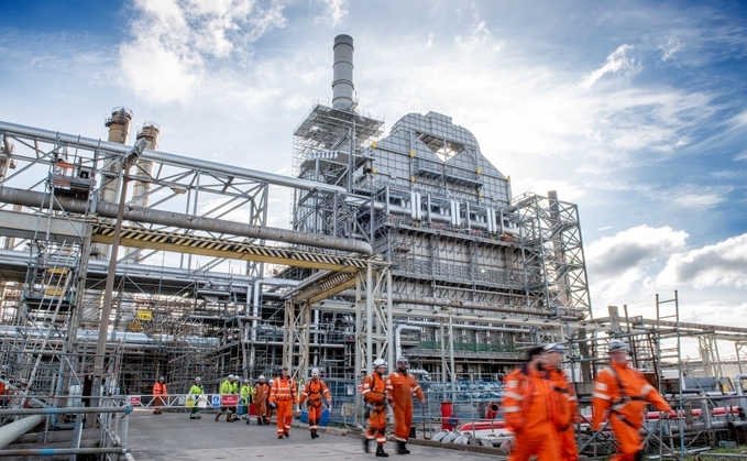 EET Fuels' hydrogen-ready furnace at Stanlow manufacturing complex at Ellesmere Port, Cheshire - Credit: HyNet