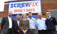 Rt.Hon Theresa May MP visits new Maidenhead Screwfix store  