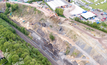  Large nails and piles have been dug into the slopes beside the tracks below the slope on the south side of Harbury tunnel between Leamington Spa and Banbury, UK, to make them stronger