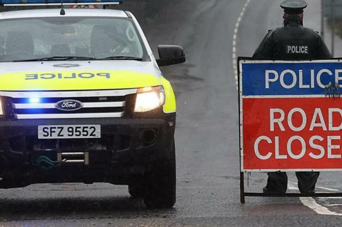 Tyrone road closed following collision
