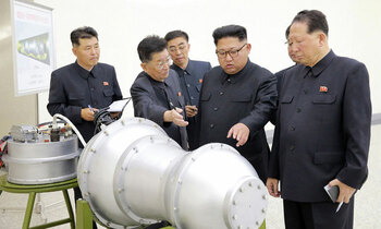 North korea nuclear 350x210