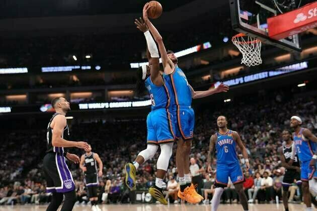 Thunder take down Kings for 60th victory