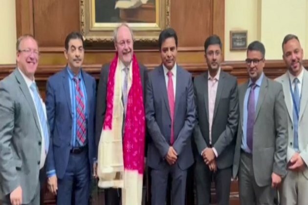 KTR attends 2-round table conference organised by UK IBC, meets delegations of various companies
