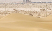 A drone photo of the Shenditake 1 borehole in the Taklimakan Desert in the Tarim Basin Credit: Xinhua/Li Xiang