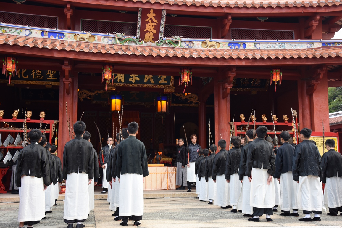 CHINA-TAIWAN-TAINAN-CONFUCIUS-CEREMONY (CN)