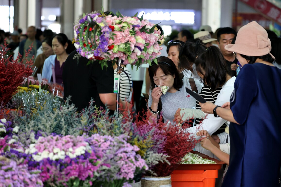 #CHINA-YUNNAN-KUNMING-SUMMER-FLOWER MARKET (CN)