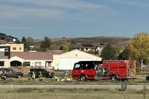 Small plane crashes at northern Colorado airport, Erie police say
