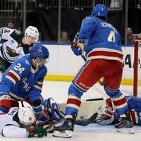 Wild pull away after Rangers finally score first home goal of season