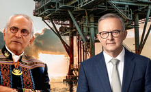 Deal revived: $74 billion Greater Sunrise gas project back on the table. Pictured: President José Ramos-Horta of Timor-Leste (L) with Australian Prime Minister Anthony Albanese and the Greater Sunrise gas field.