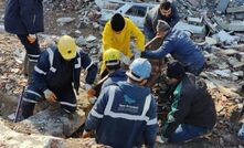  Tralhos de resgate após terremoto na Turquia/Reprodução