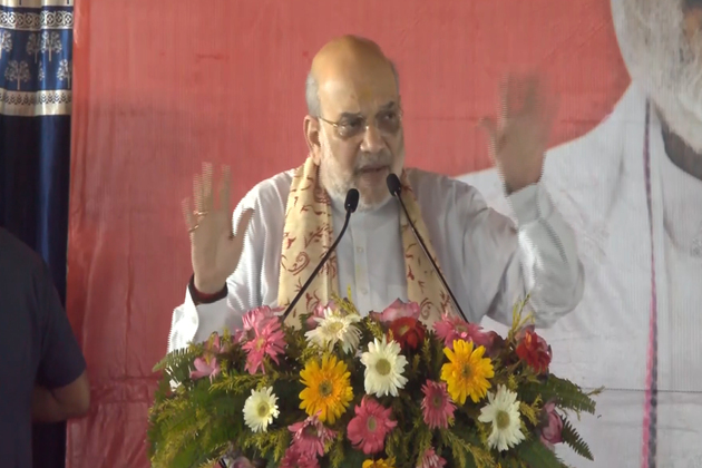 "Aapke beto ka number nahi lagne wala hai": Amit Shah takes shot at dynastic politics in Begusarai rally