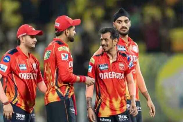 Chahal's hat-trick helps Punjab Kings restrict Chennai Super Kings to 190; Curran misses ton