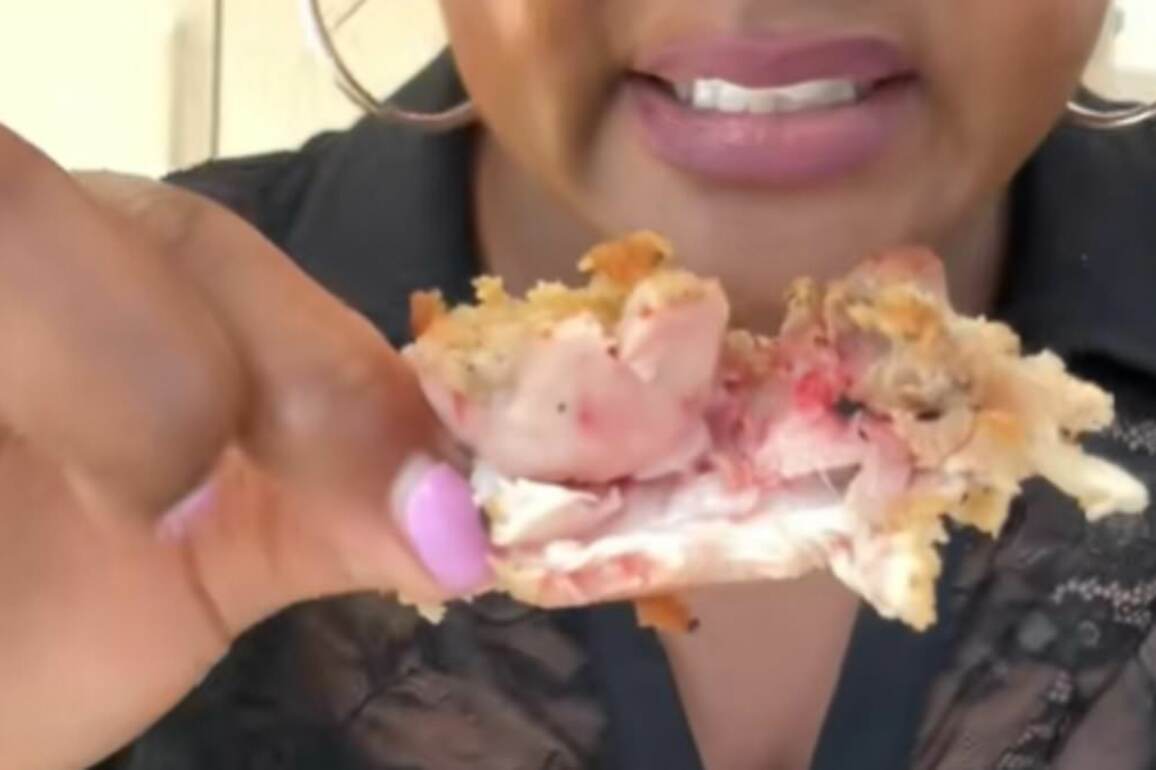 American living in UK slams taste of M&amp;S chicken - before realising it's uncooked