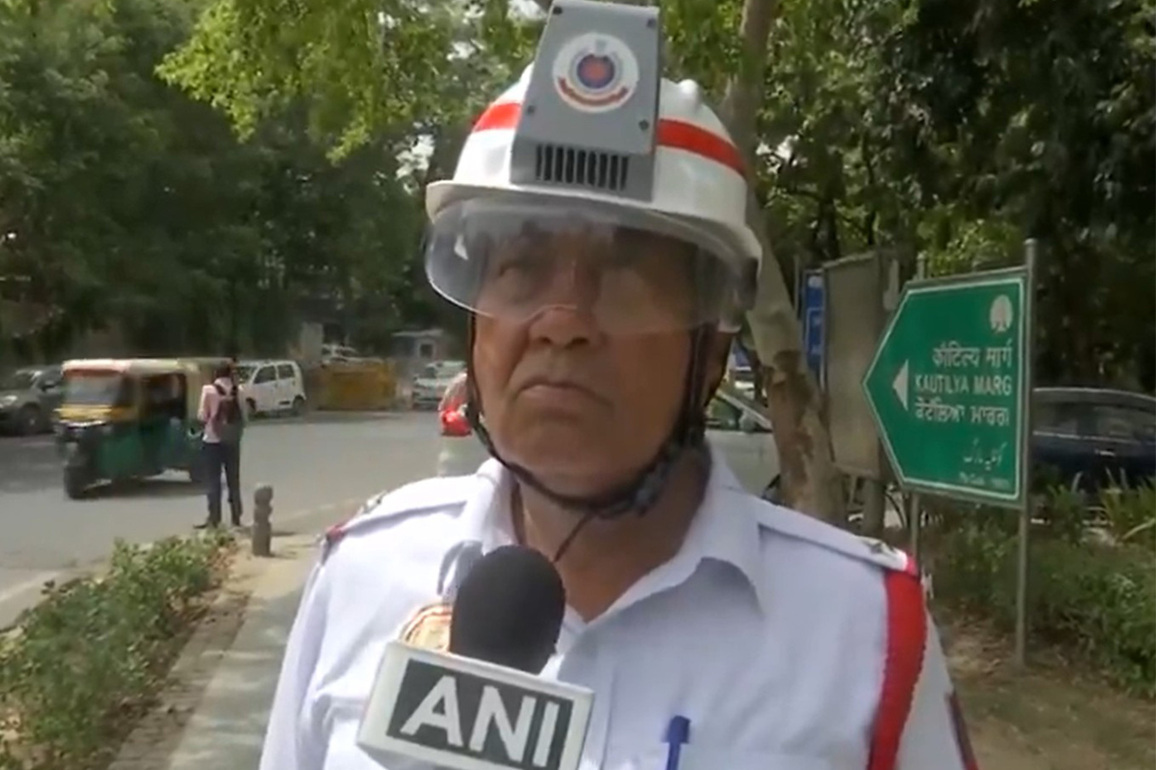 Cool heads on hot roads: Delhi Traffic Police combat heatwave with tech-driven helmets
