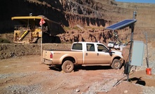 Monitoring equipment at a mine site