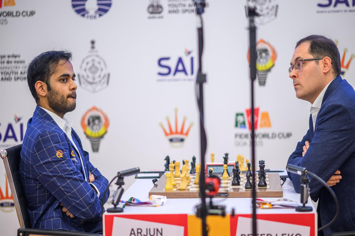 FIDE World Cup 2025: Arjun, Praggnanandhaa, Harikrishna head to tiebreak in fourth round after drawing both games