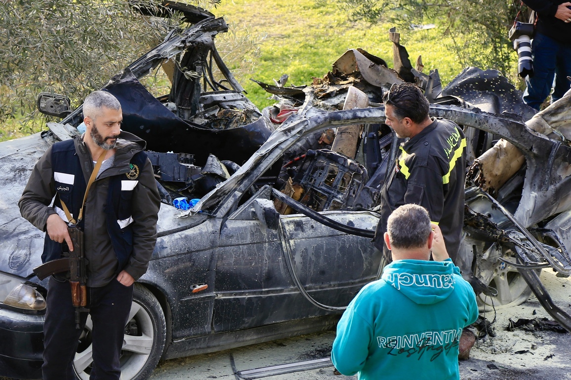 (SpotNews)LEBANON-SIDON-ISRAELI AIRSTRIKE