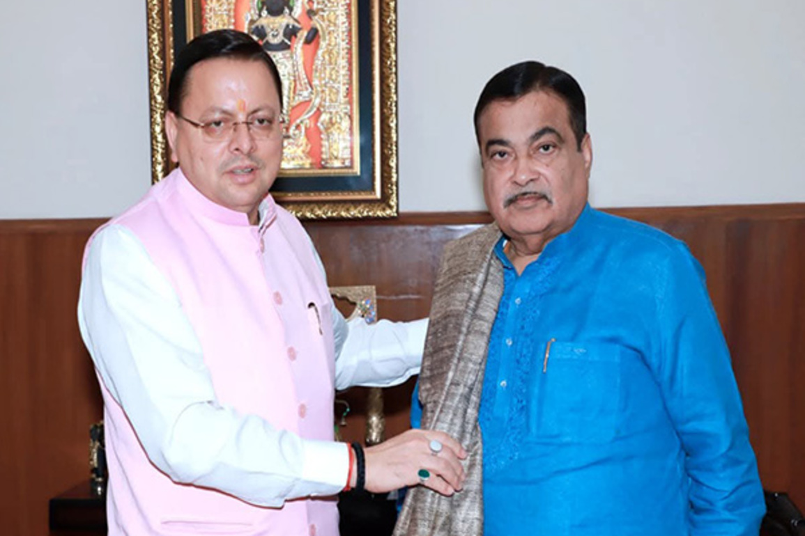 Uttarakhand CM Dhami meets Union Minister Gadkari in Delhi; seeks Centre's support for Dharali reconstruction
