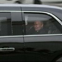 Putin and Trump share presidential limo to Alaska summit venue